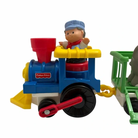 Fisher-Price | Little People Circus Train Animals Engineer Clown - Picture 2 of 10